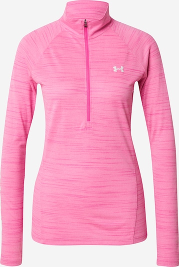 UNDER ARMOUR Tehnička sportska majica u roza / bijela, Pregled proizvoda