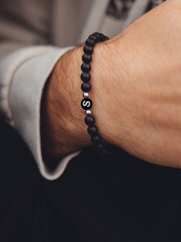 GOOD.designs Perlenarmband in Schwarz