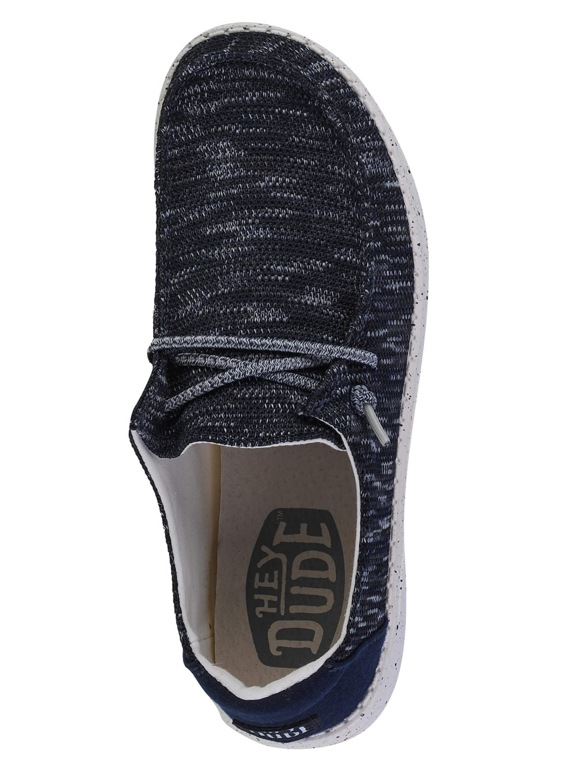 HEY DUDE Veterschoen 'Wendy Sox' in Blauw