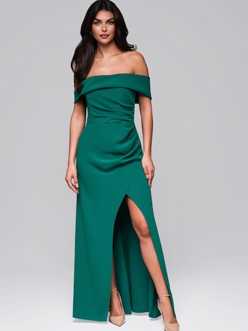 Ombre Abendkleid in Grün