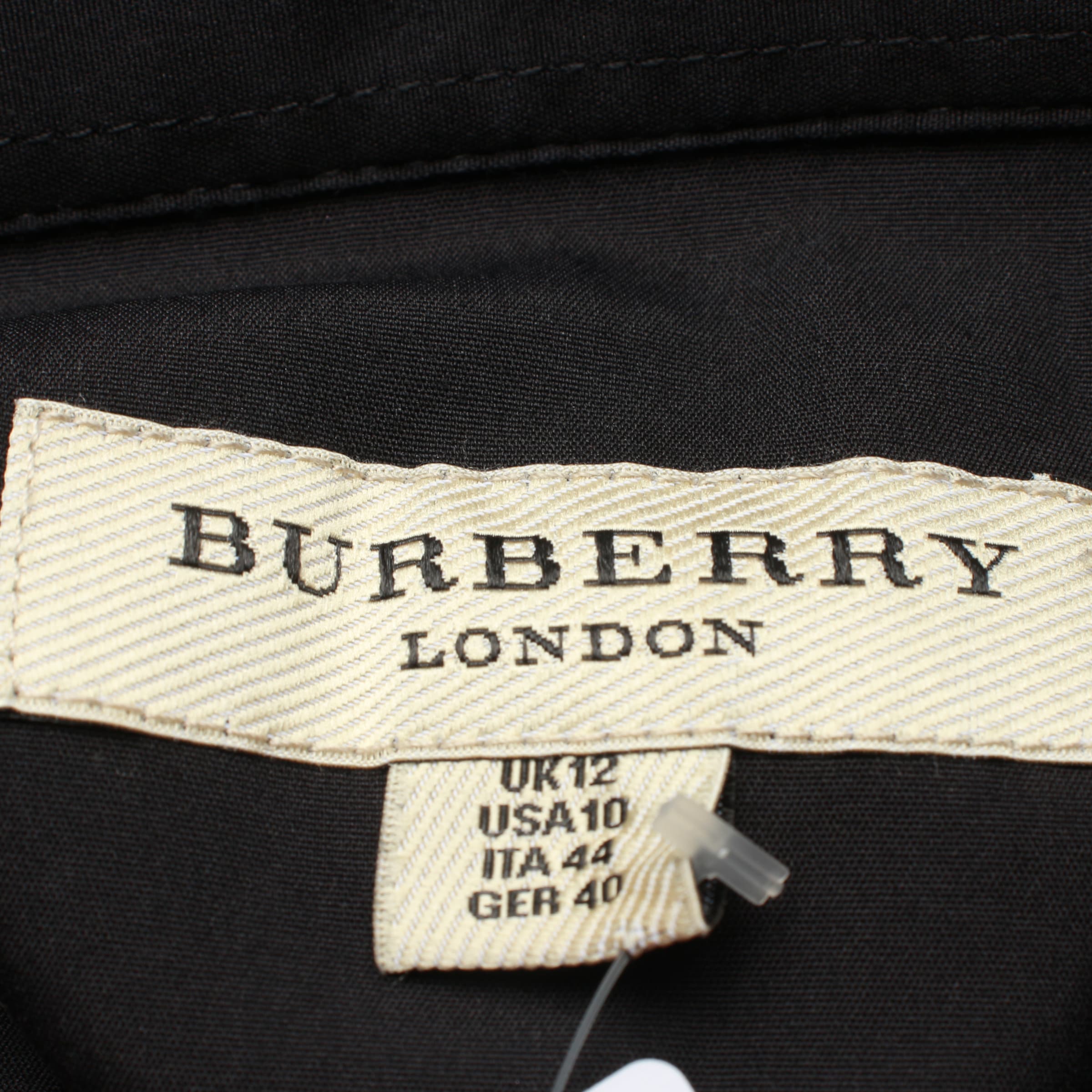 BURBERRY Blouse & Tunic in M in Black