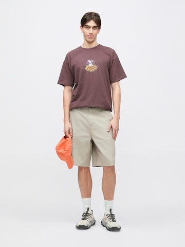 Volcom Ohlapna forma Chino hlače 'BILLOW 22' | zelena barva