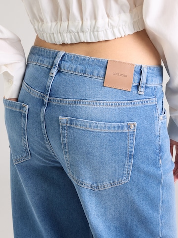 MOS MOSH Rozkloszowany krój Jeansy 'MMDara Zack' w kolorze niebieski