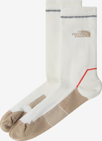 balta THE NORTH FACE Sportinės kojinės 'Trail Run': priekis