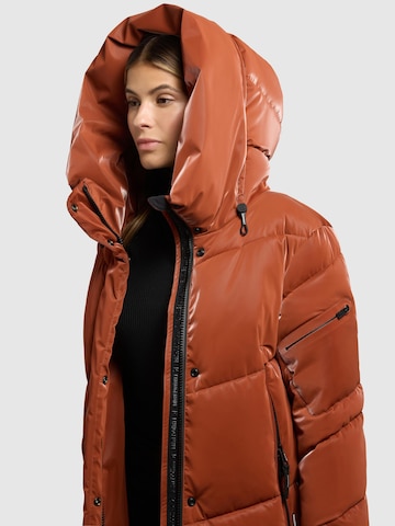 khujo Χειμερινό παλτό 'Pulset Shiny' σε πορτοκαλί