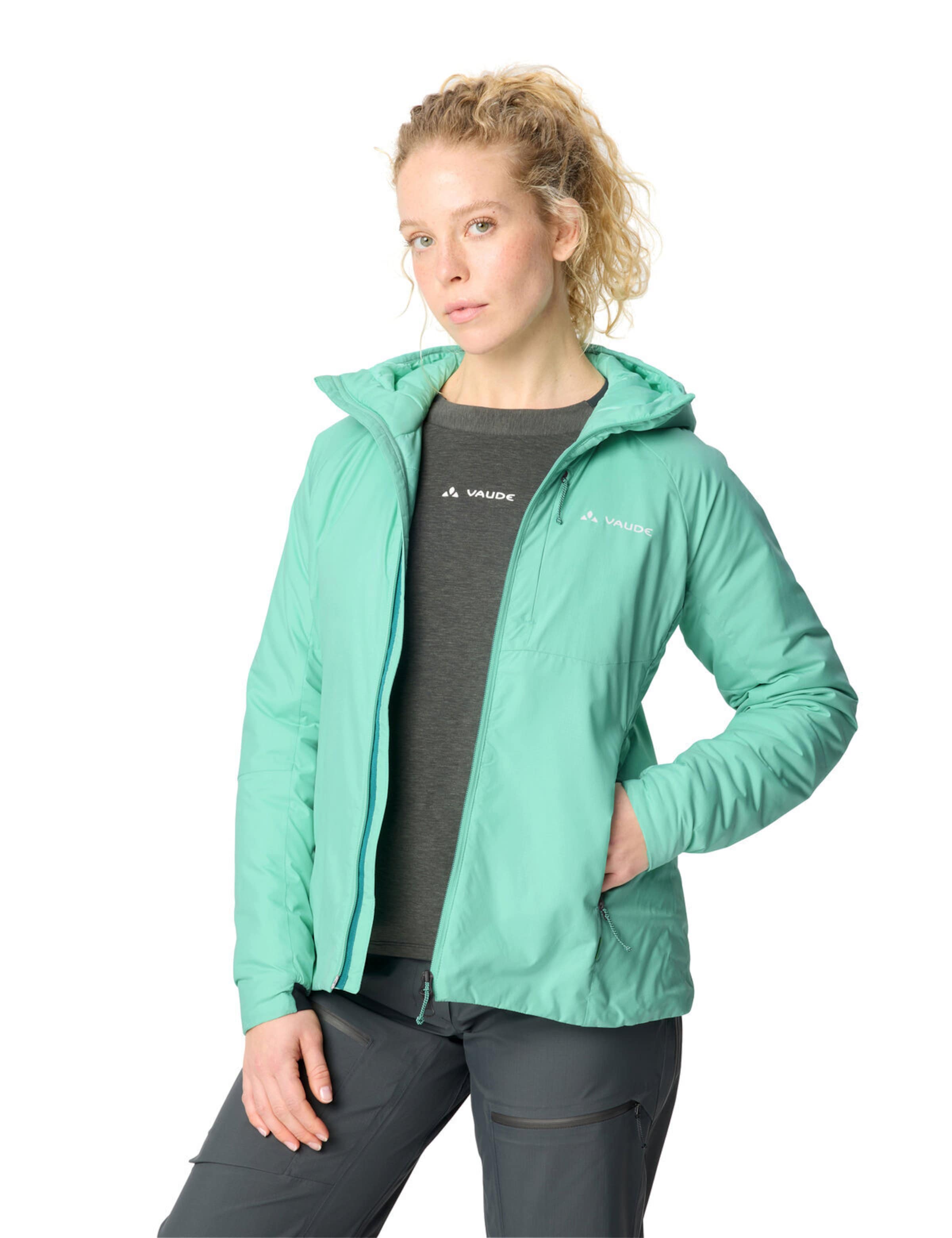 VAUDE Outdoorjacke 'Monviso' in Grün