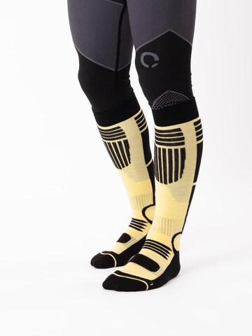 Occulto Sports socks 'Felix' in Yellow