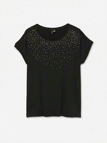 VERO MODA Shirt 'AVA' in Zwart: voorkant