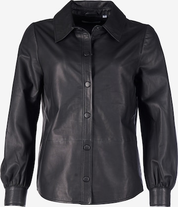 Maze Jacke in Schwarz: Vorderseite