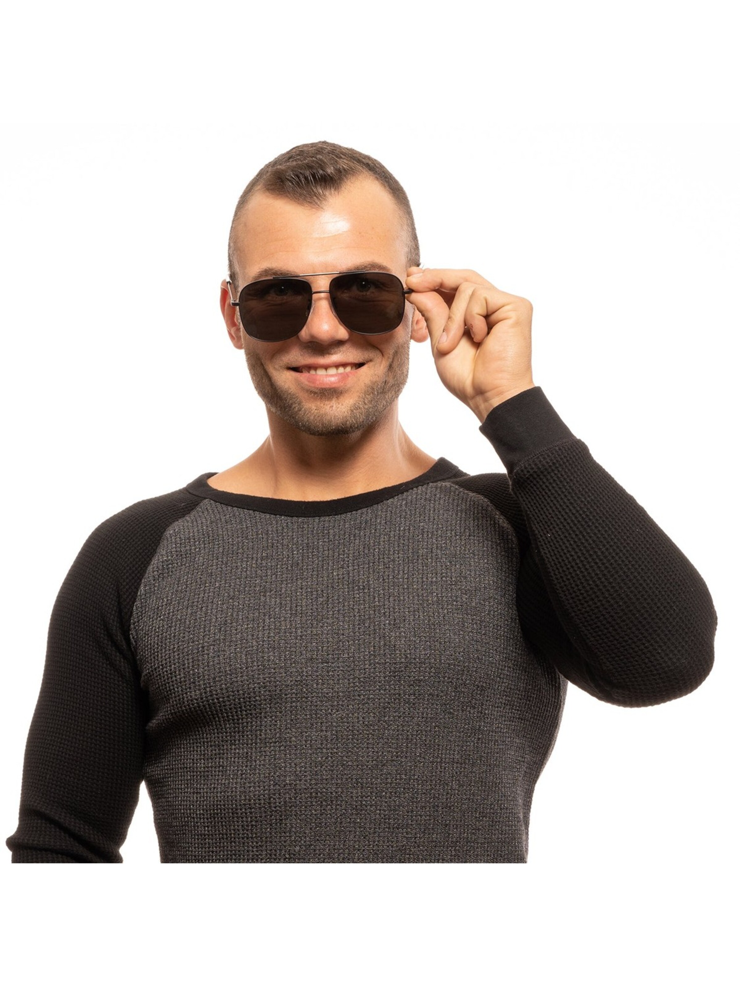 Bally Zonnebril 'Bally Sunglasses BY0050-K 02D 61' in Zwart: voorkant