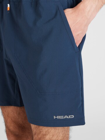 HEAD Regular Sportshorts 'PADEL' in Blau