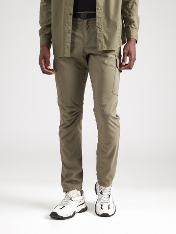 COLUMBIA Regular Outdoor trousers 'Skien Valley' in Green: front