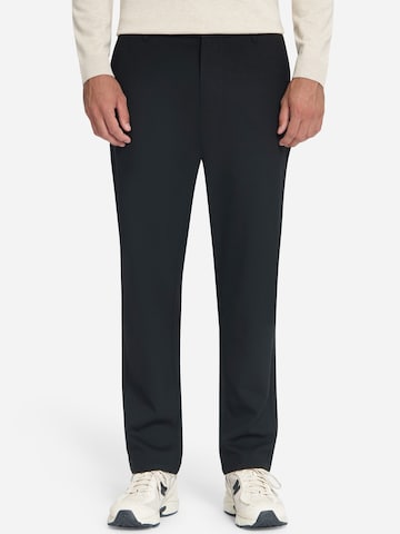 No Excess - Loosefit Calças chino em preto: frente