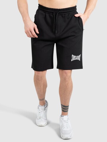 Smilodox Loose fit Pants 'Classic Pro' in Black: front