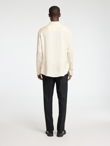 Coupe regular Chemise SELECTED en beige