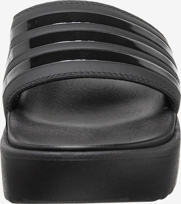 ADIDAS SPORTSWEAR - Sapato de praia/banho 'Adilette Platform' em preto