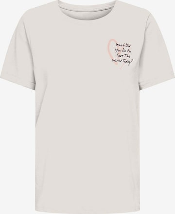 T-shirt 'Save The World' WESTMARK LONDON en beige : devant