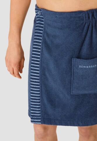 SCHIESSER Towel 'Rom' in Blue