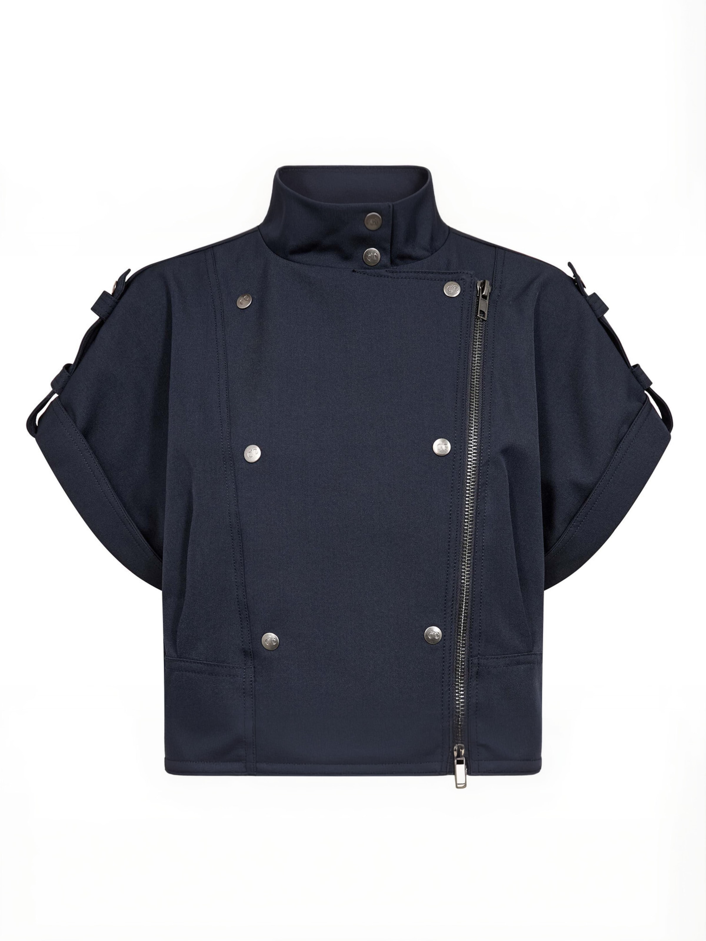 Gilet ' LunaCC ' di co'couture in blu: frontale