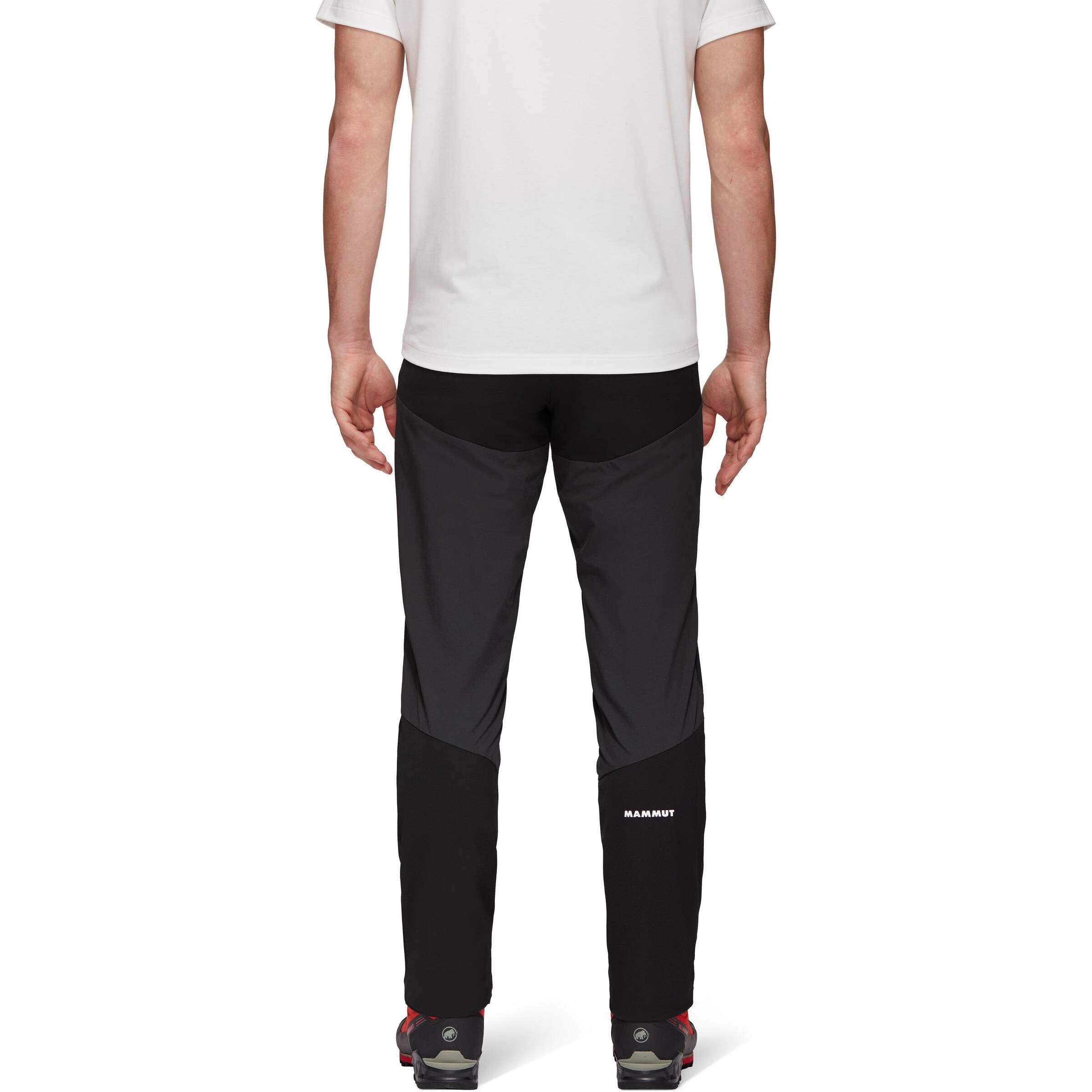 MAMMUT Regular Outdoor Pants 'Courmayeur' in Black