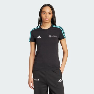 T-shirt fonctionnel 'Mercedes - AMG Petronas Formula One Team DNA' ADIDAS PERFORMANCE en noir : devant