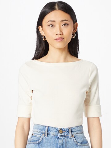 Lauren Ralph Lauren Shirt 'JUDY' in Beige: voorkant