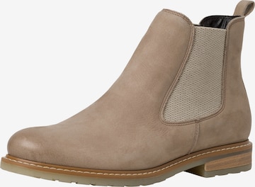 Tamaris Chelsea Boots in Braun: Vorderseite
