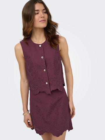 Camicia da donna 'ONLReya' di ONLY in rosso