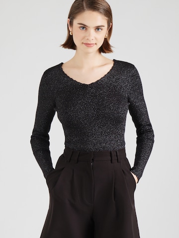 Pullover di NÜMPH in nero: frontale