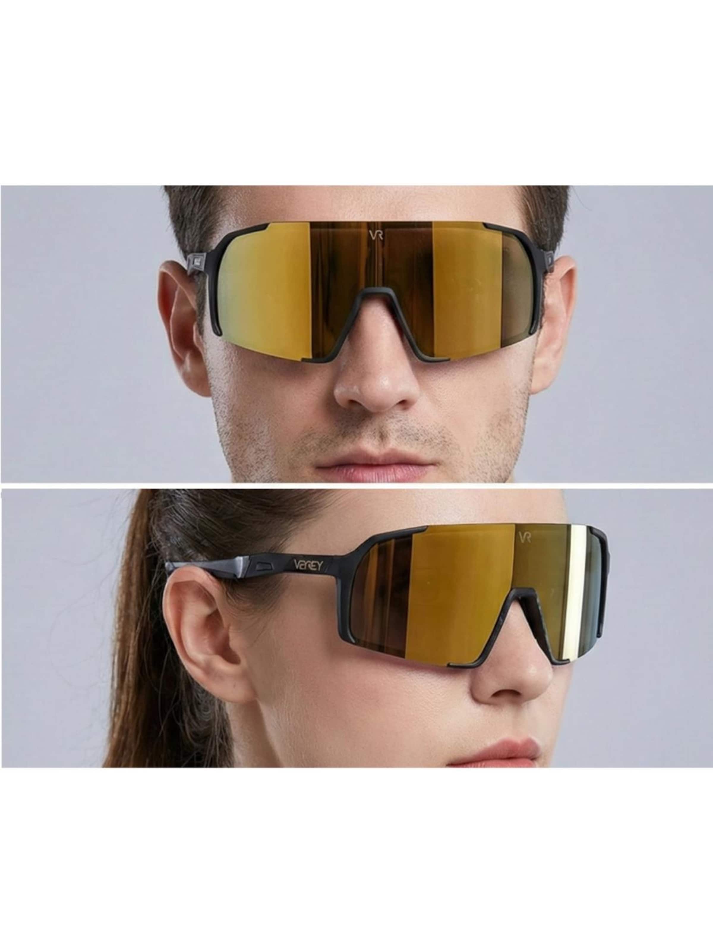 Lunettes de soleil sport 'Aeroblade' VEYREY en or