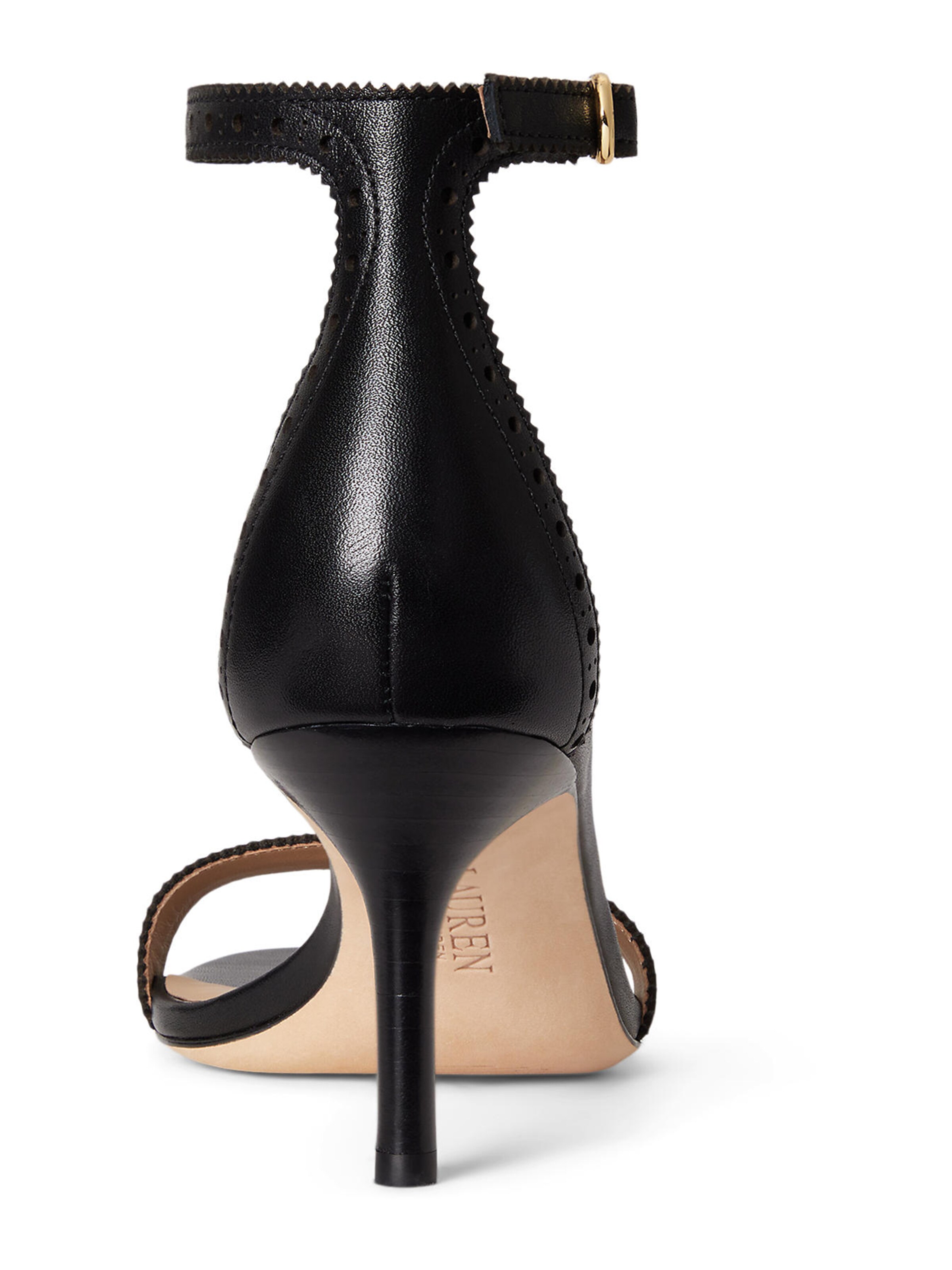 Lauren Ralph Lauren Pántos szandál 'ALLIE' - fekete
