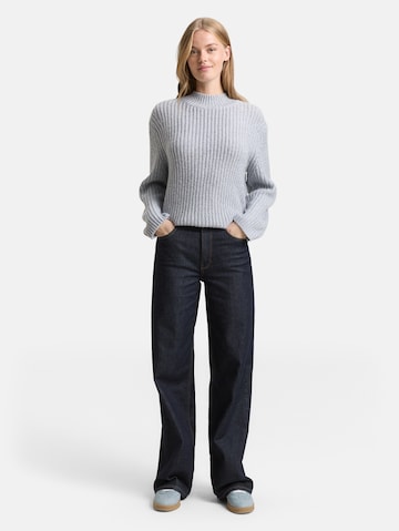 TOM TAILOR DENIM Sweater in Grey