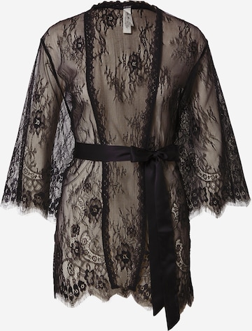 Lindex Dressing gown 'Amie' in Black: front