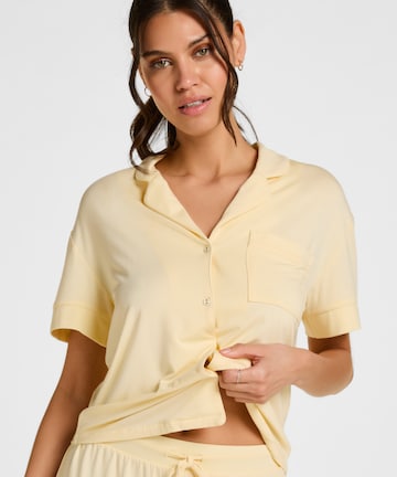 Hunkemöller Slaapshirt in Geel