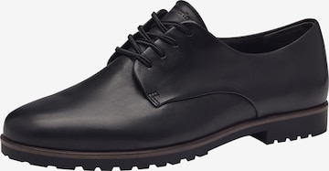 TAMARIS Lace-Up Shoes in Black: front