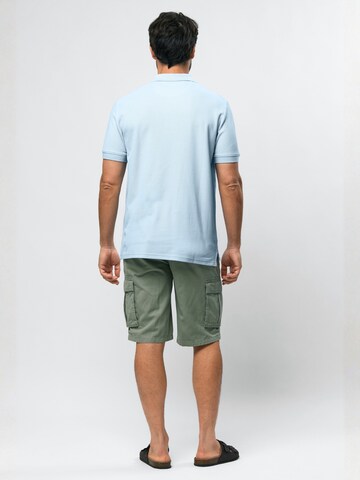 MCS - Regular Fit Camisa 'MCHurst' em azul