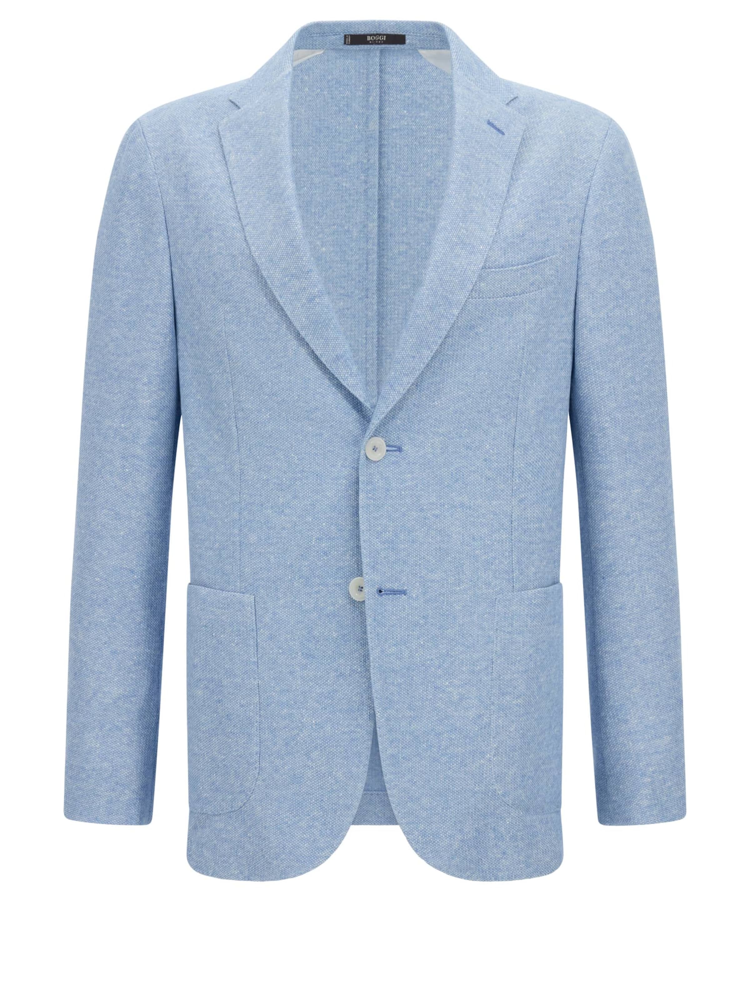 Slim fit Giacca da completo di Boggi Milano in blu: frontale