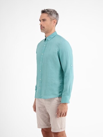 LERROS Regular fit Button Up Shirt in Blue