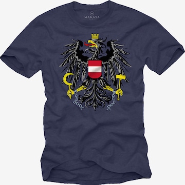 MAKAYA Shirt in Blue: front