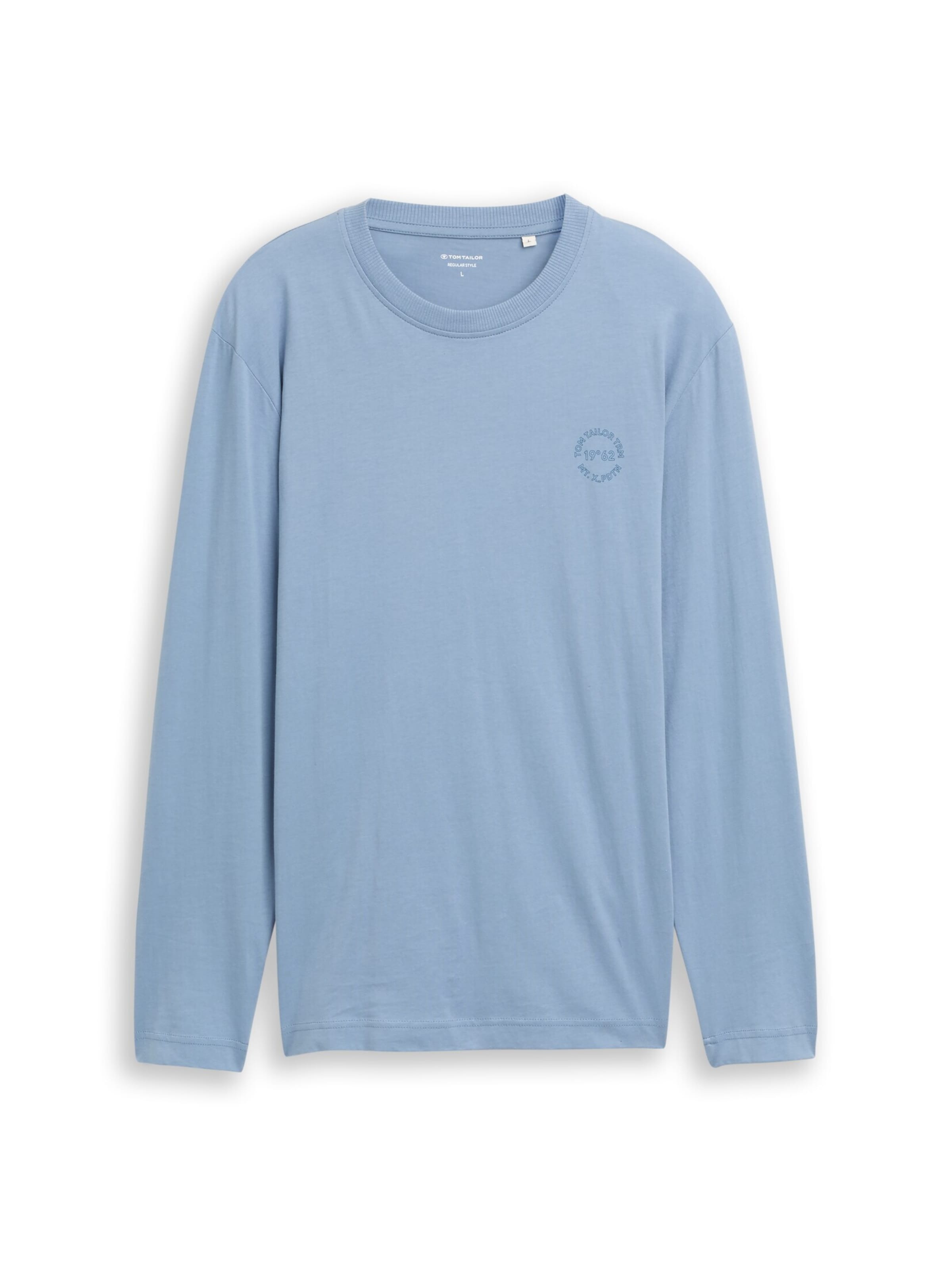 TOM TAILOR Shirt in Blue: front