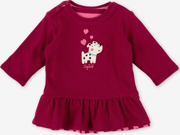 SIGIKID Dress 'Happy Dogs' in Pink