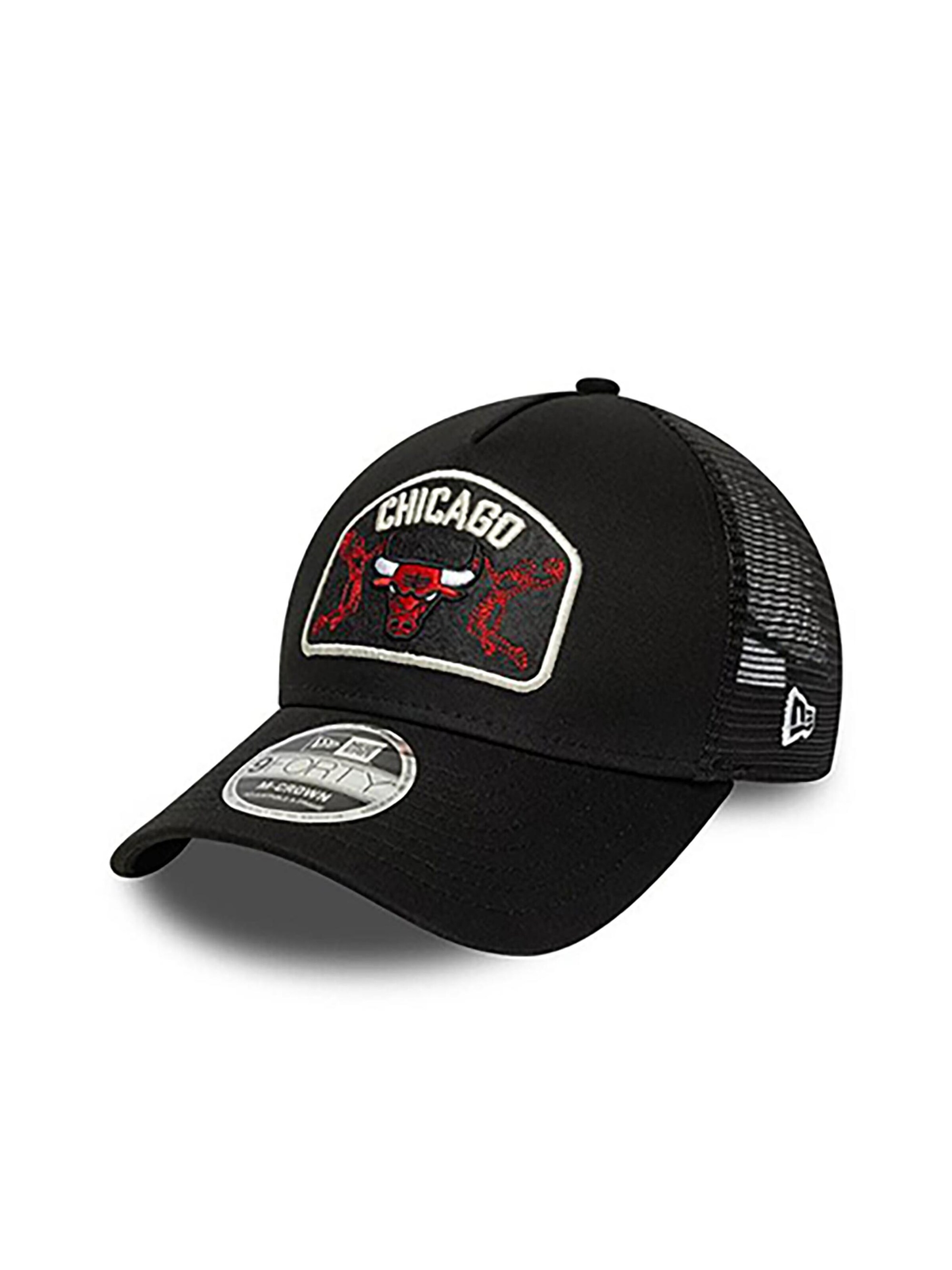 NEW ERA Cap '9FORTY Trucker Cap NBA Chicago Bulls' in Black