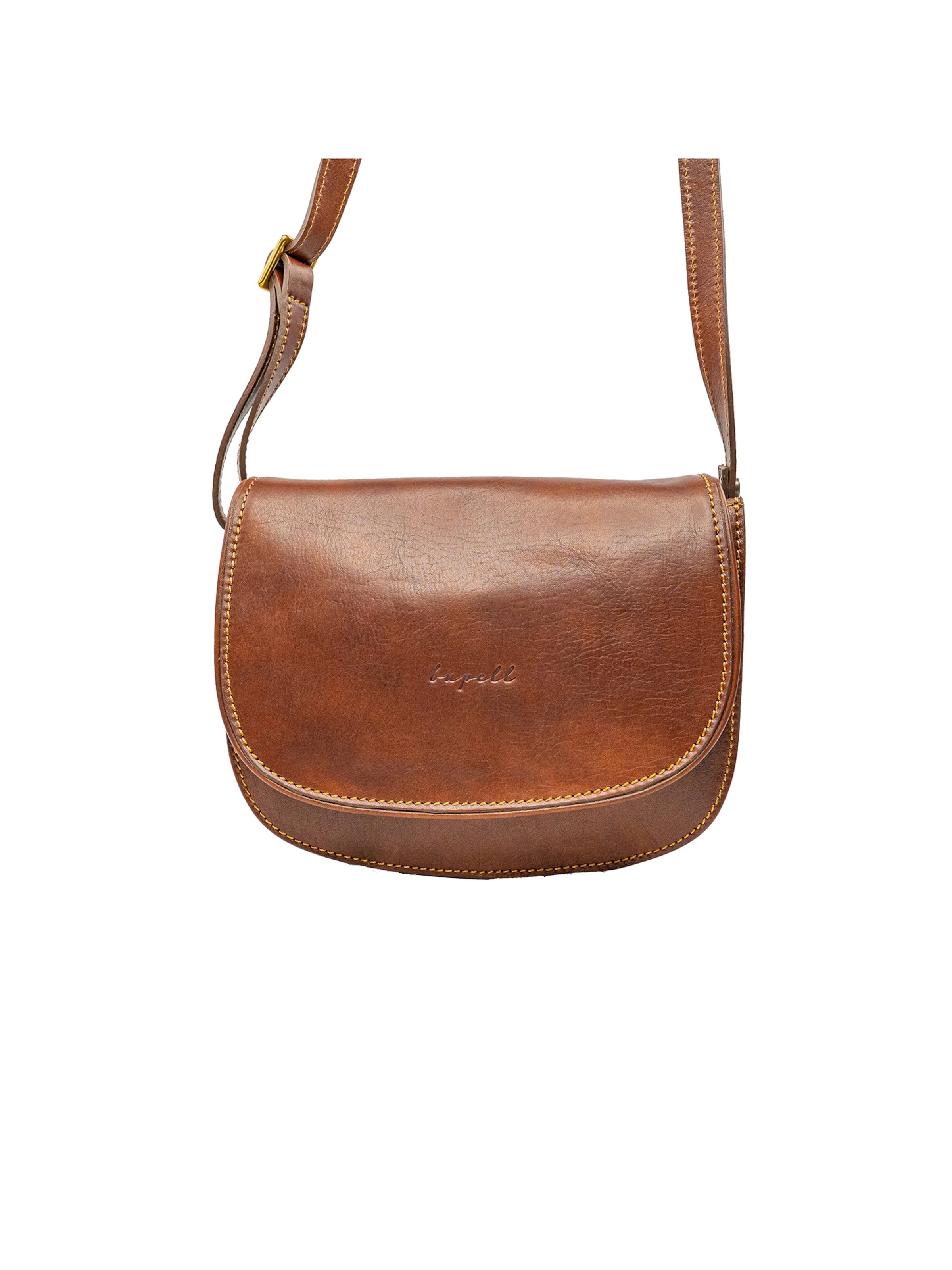 bupell Shoulder Bag 'Chiara' in Brown: front