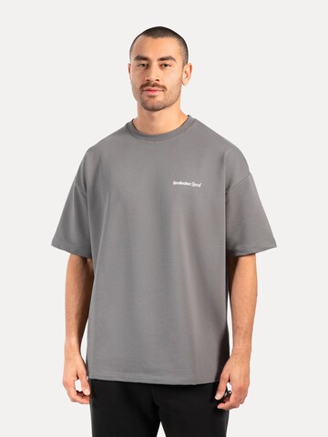 Smilodox T-Shirt 'Tamio' in Grau: Vorderseite