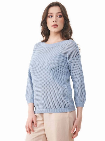 Organication Pullover in Blau