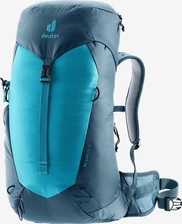 DEUTER Sports Backpack in Blue: front