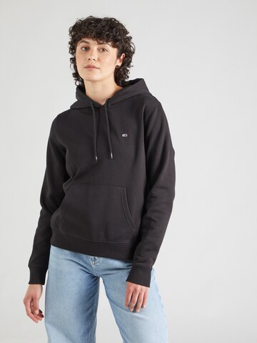 Tommy Jeans Mikina – černá: přední strana