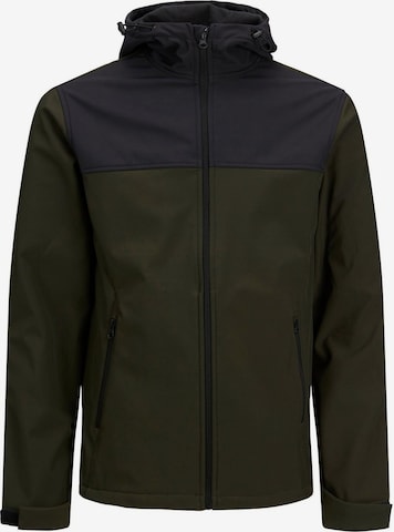 JACK & JONES - Chaqueta de entretiempo 'Marvin' en verde: frente