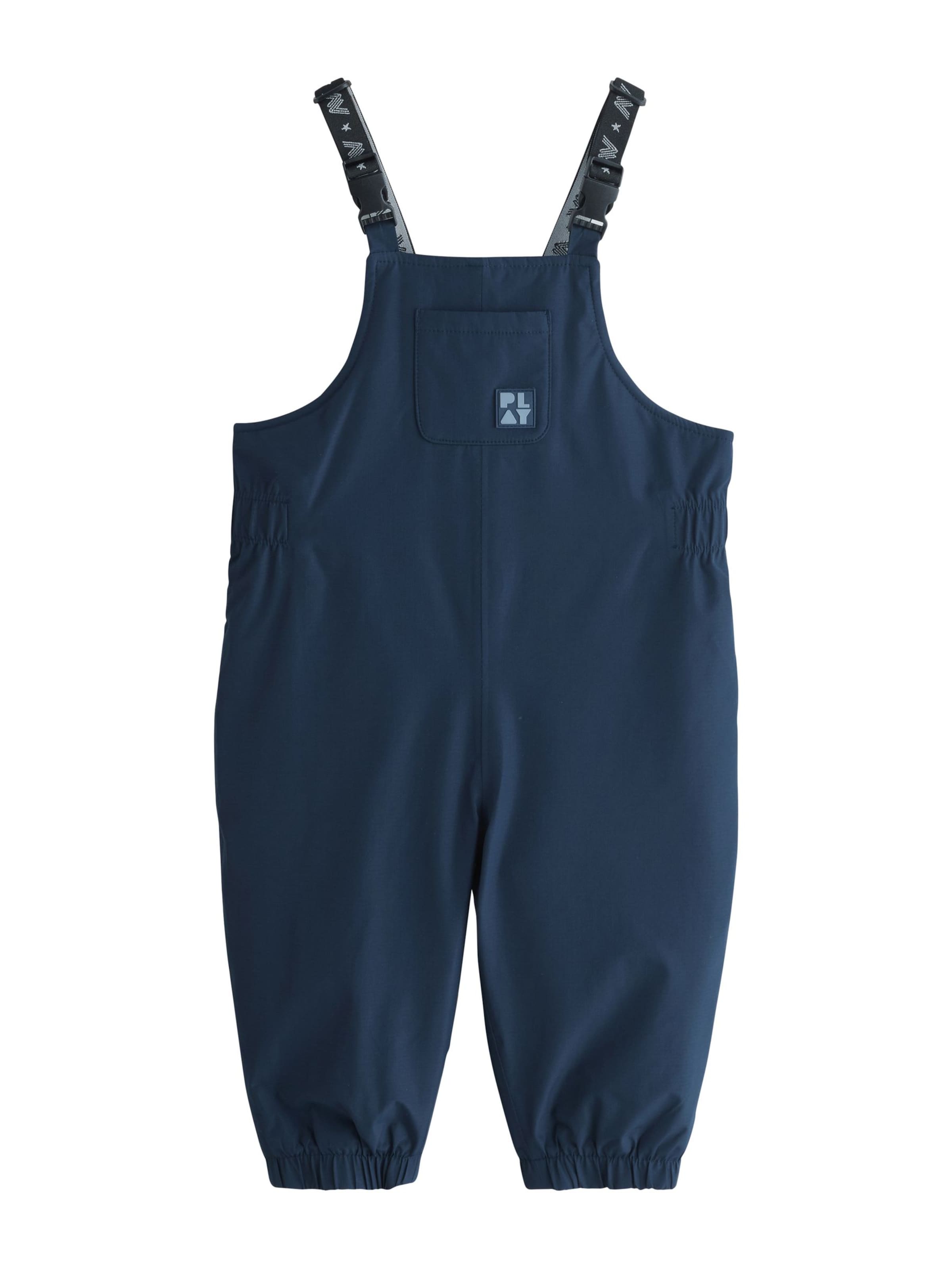 Next Loosefit Tuinbroek in Blauw: voorkant