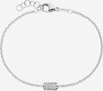 Smart Jewel Bracelet in Silver: front